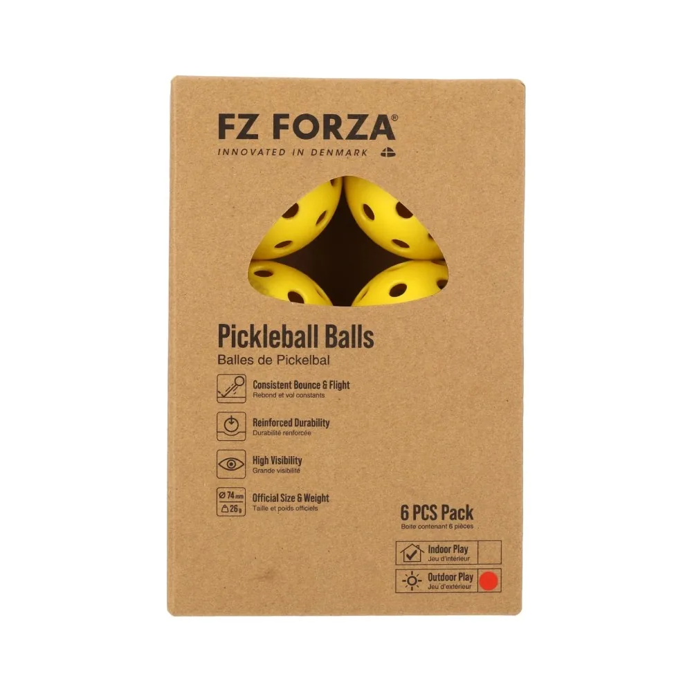 FZ FORZA 室外用匹克球六入盒裝