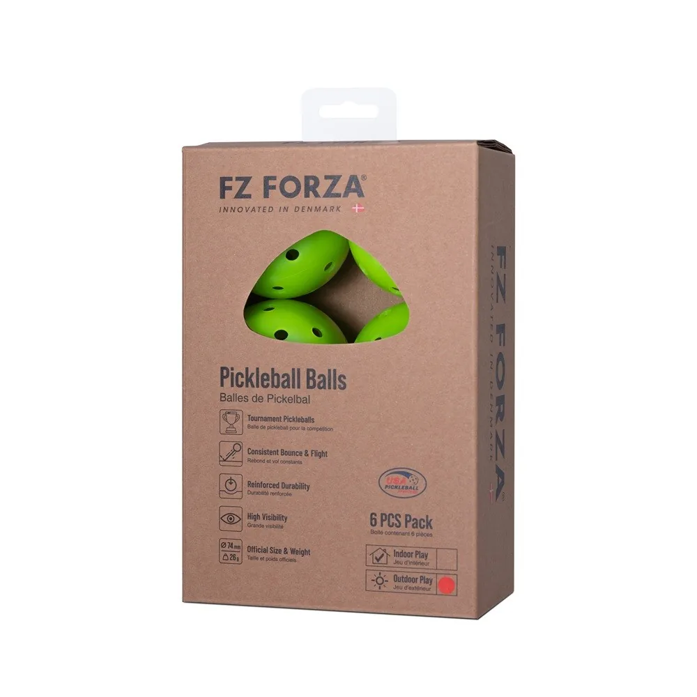 FZ FORZA 賽事專業用球 FB-PKCPO6 六入盒裝,綠色球