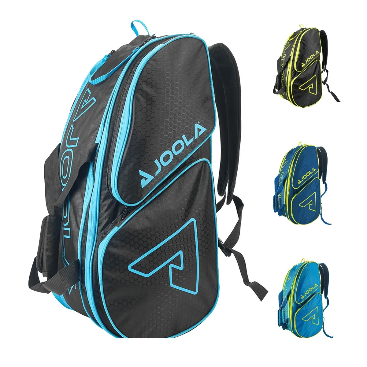 JOOLA TOUR ELITE PRO 匹克球運動袋,黑藍配色,另有三色